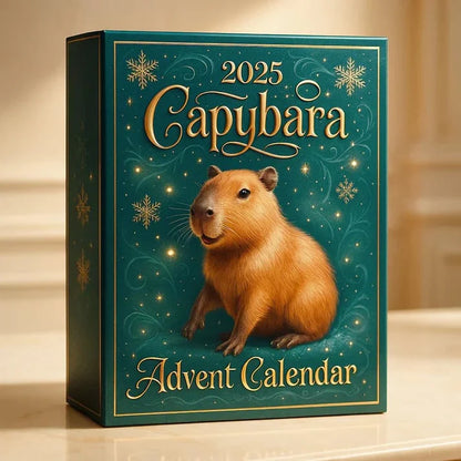 Capybara Holiday Countdown Advent Calender Gift Box